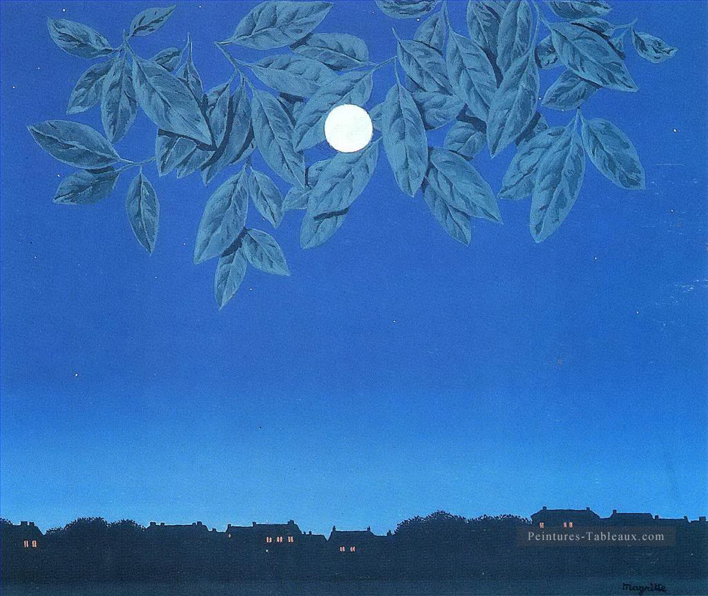 la page blanche 1967 René Magritte Peintures à l'huile